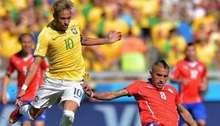 فيدال يخشى مشاهدة موقعة تشيلي والبرازيل