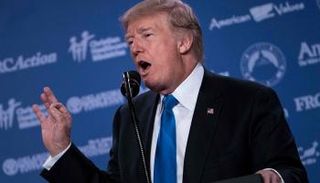 الرئيس الأمريكي دونالد ترامب