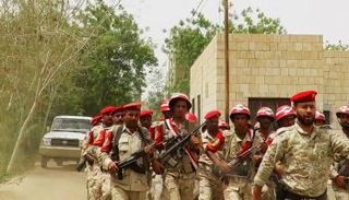 قوات من الشرطة العسكرية في مأرب