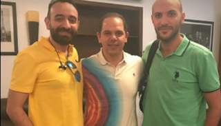 المخرجون دياب وإمام وسلامة