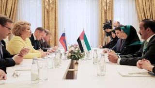 جانب من المباحثات 