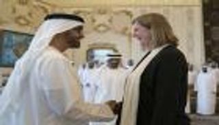 محمد بن زايد يستقبل وزيرة الاقتصاد والسياحة بإقليم ستيريا