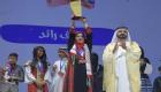 الفلسطينية عفاف شريف بطلة تحدي القراءة العربي بدبي