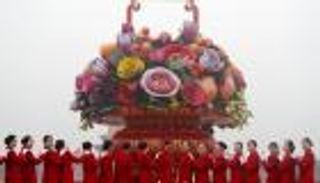 بالصور.. الأحمر يلون مؤتمر الحزب الشيوعي الصيني 