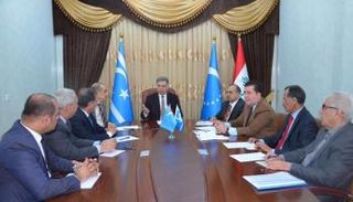 اجتماع لمسؤولين بالجبهة التركمانية في كركوك