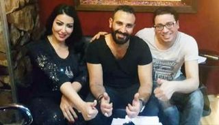 أحمد سعد وسمية الخشاب