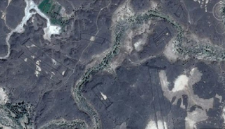 صورة من القمر الصناعي للكشف الأثري