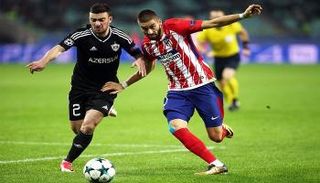تعادل مخيب لأتلتيكو المتعثر أمام كارباخ بدوري الأبطال