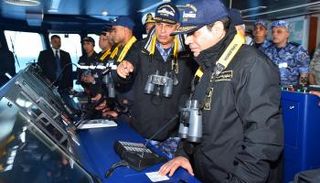 الرئيس المصري عبد الفتاح السيسي يشهد المناورة