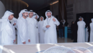 حمدان بن محمد وعبدالله بن زايد يحضران فعاليات "محمد بن راشد للفضاء"