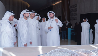 الجولة التفقدية للشيخ حمدان بن محمد والشيخ عبدالله بن زايد