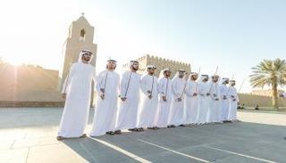 جانب من عروض التراث الإماراتي