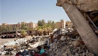 حطام جامعة الموصل 