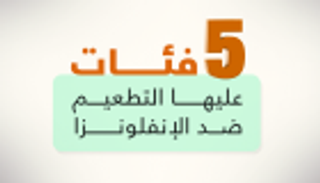 إنفوجراف.. 5 فئات عليها الإسراع بالتطعيم ضد الإنفلونزا