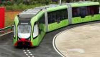 بالفيديو.. أول قطار ذكي في العالم.. يسير على خطوط افتراضية بلا قضبان