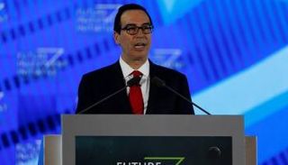 ستيفن منوتشين وزير الخزانة الأمريكي - رويترز