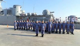 مراسم وصول الفرقاطة 