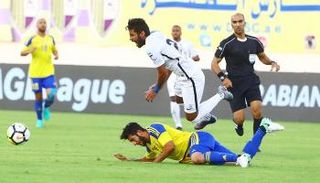 النصر يستغل النقص العددي للظفرة ويحقق فوزه الثالث