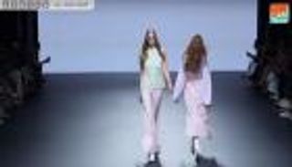  مادية الشارقي.. أزياء بألوان الباستيل لربيع وصيف 2018