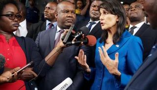 سفيرة أمريكا بالأمم المتحدة نيكي هيلي