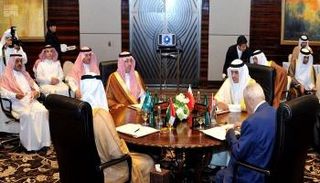 وزراء إعلام الدول الأربع الداعية لمكافحة الإرهاب