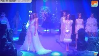 عارضات يتألقن بفساتين الحوريات 