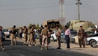 تجمع لقوات البشمركة الكردية بين أربيل وكركوك - أرشيفية