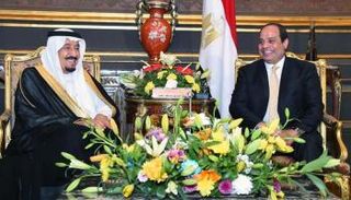 الملك سلمان والسيسي- أرشيفية