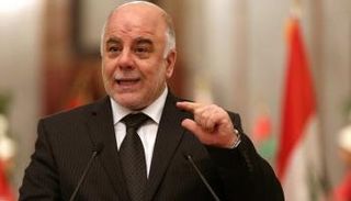 رئيس الوزراء العراقي حيدر العبادي