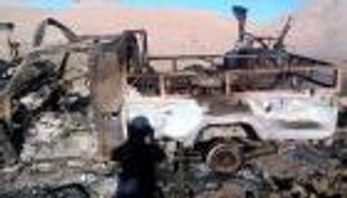 مصر.. لقطات حية جديدة من عملية القضاء على إرهابي الواحات