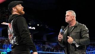 شين ماكمان في أثناء حواره مع سامي زين