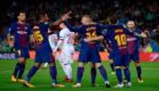 برشلونة يكتفي بالتعادل مع أولمبياكوس في دوري الأبطال