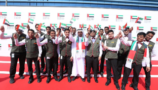 علي النعيمي: علم الإمارات يجسد قيم السلام والمحبة والتسامح