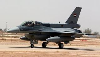 طائرة عراقية من طراز "إف- 16" - أ. ف. ب