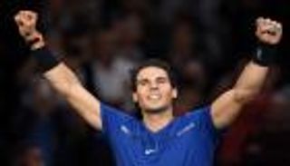 نادال يواصل التقدم في بطولة باريس للأساتذة