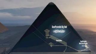 التجويف في الهرم الأكبر الذي تحدث عنه العلماء