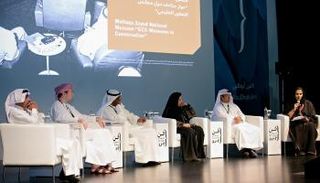 إحدى جلسات "فن أبوظبي"