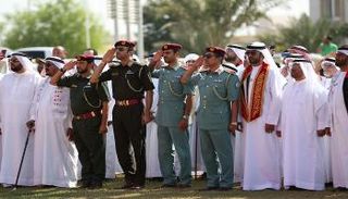 خلال احتفالية يوم العلم، والكشف عن أكبر علم إماراتي من "السفيفة"