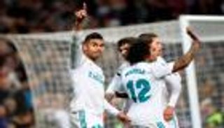 كاسيميرو يسجل أول هدف بالرأس للريال خلال الموسم