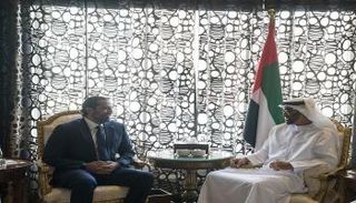 الشيخ محمد بن زايد وسعد الحريري