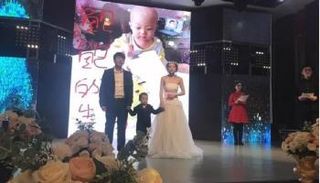 حفل زفاف لطفل مريض بالسرطان