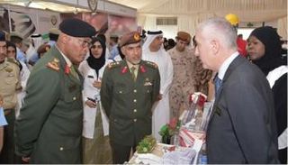 حملة للسلامة المهنية بمستشفى زايد العسكري في أبوظبي