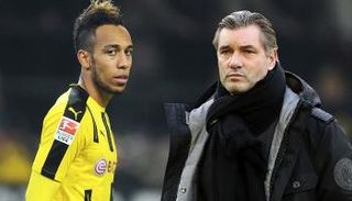 مدير دورتموند يمنح أوباميانج مفتاح فك عقدة العقم التهديفي