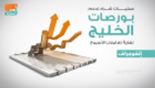 إنفوجراف.. عمليات شراء تدعم بورصات الخليج نهاية تعاملات الأسبوع 
