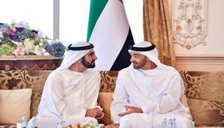 الشيخ محمد بن راشد والشيخ محمد بن زايد  