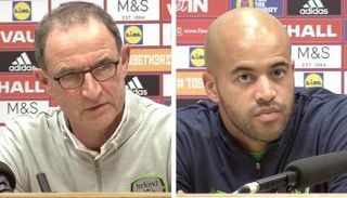 مدرب أيرلندا يشيد بتألق حارسه ضد الدنمارك 