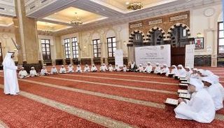 الدكتور محمد مطر الكعبي خلال إطلاق المبادرة