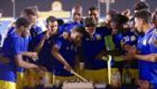 النصر يحتفل بفوزير ولكرو ابتهاجاً بتأهل المغرب للمونديال