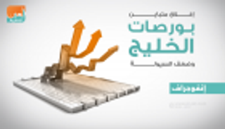 إنفوجراف.. إغلاق متباين لبورصات الخليج وضعف السيولة