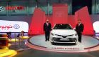 "كامري" الهجينة الكهربائية تصل إلى "دبي الدولي للسيارات"